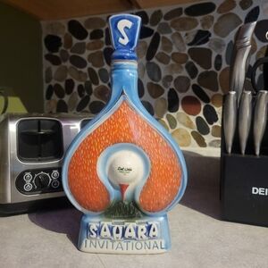 Vintage Sahara Ceramic Liquor Bottle - From the Old Sahara Las Vegas Casino